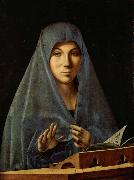 Antonello da Messina Virgin Annunciate (mk08) USA oil painting reproduction